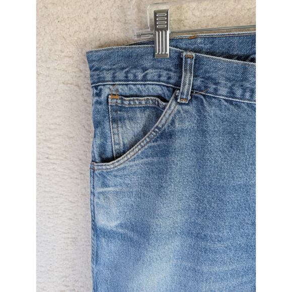 Vintage Round House Jeans Mens 40x30 Blue Straight Leg Medium Wash READ - Picture 10 of 16